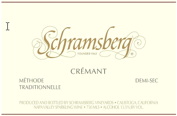 Schramsberg Crémant, 2015